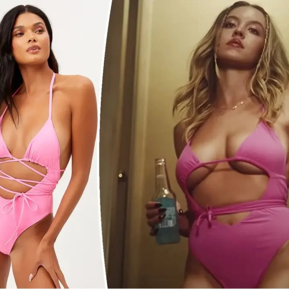 Frankie's Bikinis Hot Pink Gemma Sydney Sweeney’s sexy ‘Euphoria’ swimsuit